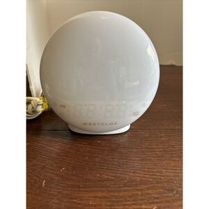 Westclox Sunrise Alarm Clock (71051) Good Working Condition‎